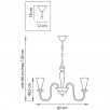 Люстра подвесная Torcia 780060                        