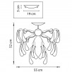 Люстра потолочная Manica 794094                        
