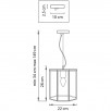 Подвес Lightstar Genni 798111                        