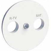 Накладка R-TV\SAT Schneider Electric Odace белый S52R441