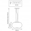 Люстра подвесная Meringe 801040                        
