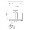 Люстра потолочная Nubi 802030                        