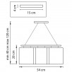 Люстра подвесная Nubi 802130                        