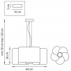 Люстра подвесная Pittore 811150                        