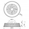 Люстра потолочная-вентилятор Mantra POLINESIA 8230                        