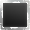 Выключатель Werkel Antik черный матовый одноклавишный проходной WL08-SW-1G-2W a029867 a051626