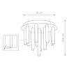 Потолочный cветильник Nowodvorski Stalactite 8355                        