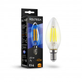 Лампа светодиодная филаментная Voltega Crystal Candle dim 5W VG10-C1E14warm5W-FD 8460