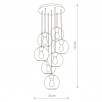 Люстра подвесная Nowodvorski VETRO 9131                        