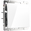 Выключатель Werkel Antik белый одноклавишный WL01-SW-1G a028643 a051138