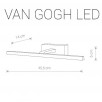 Настенный светильник VAN GOGH LED 9346                        