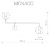 Настенный светильник MONACO 9362                        