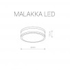 Потолочный светильник MALAKKA LED 9501                        