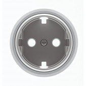 Накладка ABB Skymoon Хром для розетки SCHUKO с плоской поверхностью кольцо 2CLA868890A1401 8688.9 CR