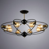 Светильник потолочный Arte Lamp GLASGOW A1963PL-8BK                        