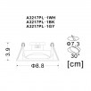 Светильник потолочный Arte Lamp A3217 A3217PL-1GY                        