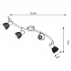 Спот Arte Lamp Parry A5062PL-4AB                        