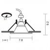 Светильник потолочный Arte Lamp A6668 A6668PL-1WH                        