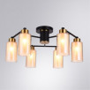 Потолочная люстра Arte Lamp LEO A7027PL-6BK                        