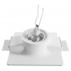 Встраиваемый светильник поворотный Arte Lamp Invisible A9410PL-1WH                        