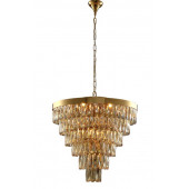 Люстра Crystal Lux ABIGAIL SP-PL15 D620 GOLD/AMBER