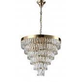 Люстра Crystal Lux ABIGAIL SP-PL15 D620 GOLD/TRANSPARENT