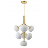 Люстра Crystal Lux ALICIA SP7 GOLD/WHITE