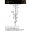 Люстра подвесная Aployt Yulali APL.048.03.102                        