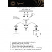 Люстра потолочная Aployt Nikolet APL.714.07.06                        