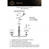 Люстра подвесная Aployt Emelin APL.752.03.06                        
