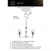 Люстра подвесная Aployt Mikele APL.761.03.06                        