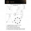 Люстра подвесная Aployt Elinor APL.801.13.16                        