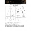 Люстра подвесная Aployt Eliza APL.907.03.07                        