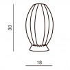 Настольная лампа Azzardo Elba table AZ0193                        