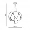 Люстра подвесная Azzardo Antires AZ0472                        