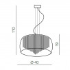 Люстра Azzardo Rego 40 AZ0999                        