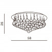 Люстра потолочная Azzardo Bolla 58 AZ1288                        