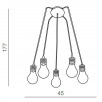 Светильник подвесной Azzardo Otus 5 AZ1645                        