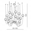 Подвесная люстра Azzardo Conflux 12 AZ2908                        