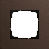 Рамка Gira Esprit Linoleum-Multiplex Темно-коричневый 1 пост 0211223