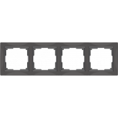 Рамка Werkel Snabb basic серо-коричневый, basic на 4 поста WL03-Frame-04 a036701 a051295