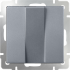 Выключатель Werkel Aluminium серебряный трехклавишный W1130006 a051503