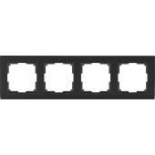 Рамка Werkel Stark черный на 4 поста WL04-Frame-04-black a029217 a050913