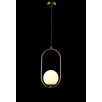 Светильник подвесной Crystal Lux CALLE SP1 BRASS                        