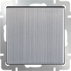 Выключатель Werkel Antik глянцевый никель одноклавишный проходной WL02-SW-1G-2W a028843 a051092