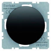 Заглушка Berker R. Classicс центральной панелью Черная 10092045