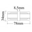 Соединитель линейный (однофазный) Crystal Lux CLT 0.211 06 WH                        