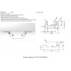 Профиль-адаптер для монтажа в натяжной потолок для однофазного шинопровода Crystal Lux CLT 0.212 05 3000 AL                        