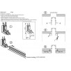 Внешний соединитель угловой для встраиваемого магнитного шинопровода Crystal Lux CLT 0.223 03 WH                        