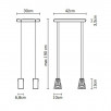 Подвесной светильник Fabbian Flow D69A0700 flow                        